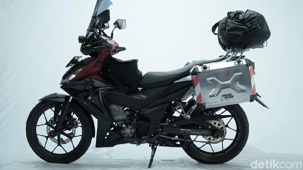 Muh Syakir dengan Honda Supra GTR150 tahun 2016