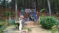 Mau selfie juga bisa. Pengelola destinasi wisata ini sangat tahu keinginan pengunjungnya. Beberapa spot selfi dengan tema berbeda tersedia. (Erliana Riady/detikTravel)