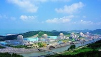 PLTN Hanbit di Korea Selatan ini berkapasitas Bersih 5.875 mw. Istimewa/rankred.com.
