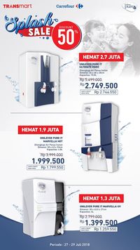 Alat Pemurni Air Ini Diskon 50% di Transmart Carrefour