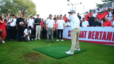 Keseruan Telkom Charity Golf Tournament 2018