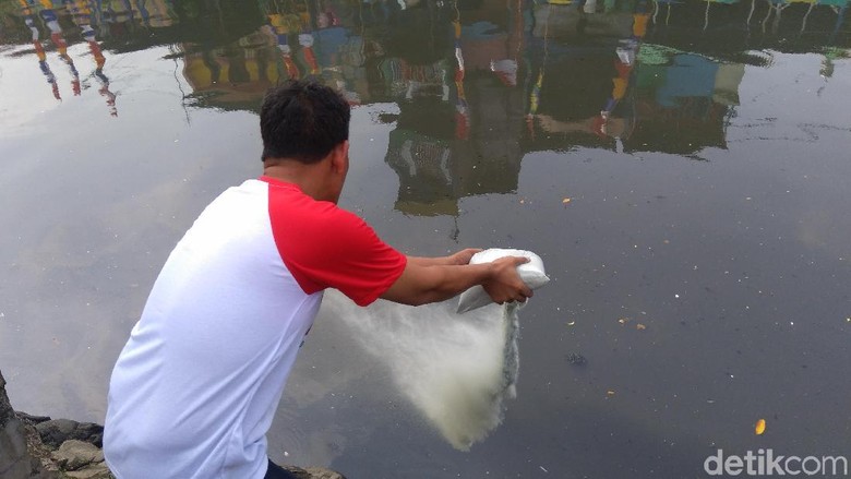 Ini Cara Kerja Serbuk Penghilang Bau yang Ditebar di Kali Item Ini Cara Kerja Serbuk Penghilang Bau yang Ditebar di Kali Item