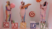 Spot foto di dalam candy house ini di antaranya ada, marshmellow haven, candy light, candy box, fillow candy, lollipop garden dan cotton candy. (Wisma Putra/detikTravel)