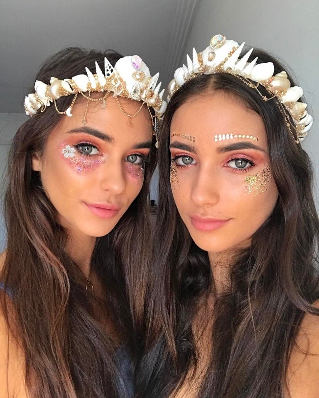 Potret cantik Renee dan Elisha yang juga memesona dengan mata berwarna hijau yang dimilikinya ini pun membuat mereka dikagumi oleh banyak netizen, terutama pria. Foto: Dok. Instagram