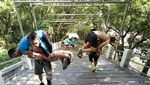 8 Cara Unik Olahraga Naik Tangga, Bisa Sambil Gendongan Juga Lho!