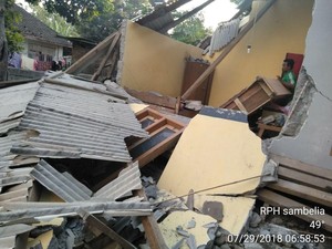 Dalam 24 Menit Ada 64 Gempa Susulan di NTB