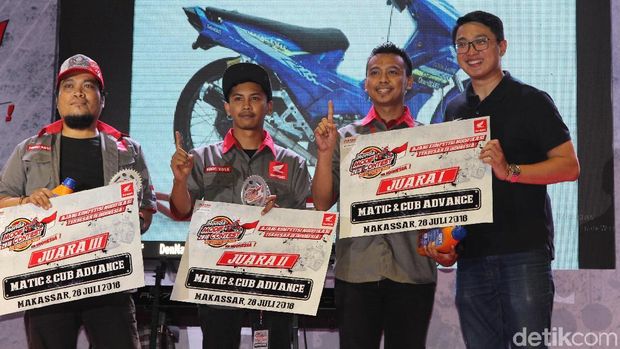 Pemenang kategori Matic and Cub Advance