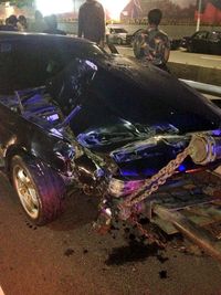 Kecelakaan mobil di Tol Pejompongan