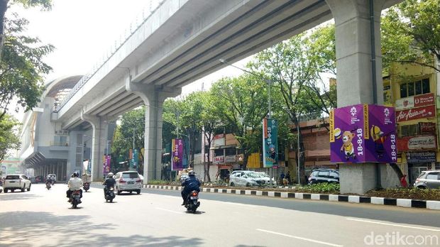 Begini Penampakan Kota Palembang Sambut Asian Games