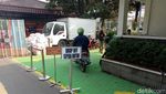 Foto: Penampakan Drop Off Ojol yang Diinstruksikan Anies