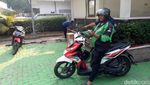 Foto: Penampakan Drop Off Ojol yang Diinstruksikan Anies