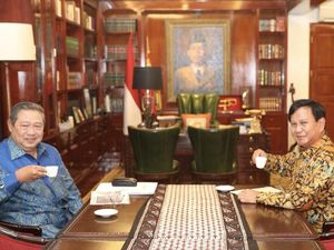 Prabowo-SBY Bertemu Bahas Elektabilitas yang Naik