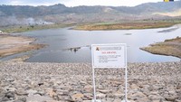 Bendungan Tanju  memiliki kapasitas tampung 18 juta meter kubik untuk mengairi sawah seluas 2.250 hektar. Pool/Kementerian PUPR.