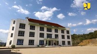 Kementerian PUPR membangun dua tower rumah susun untuk mendukung para santri bisa belajar dengan nyaman di Pesantren Dea Malela, Sumbawa, NTB. Istimewa/Kementerian PUPR.