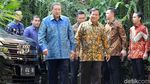 Momen Prabowo Sambut Hangat SBY di Kertanegara