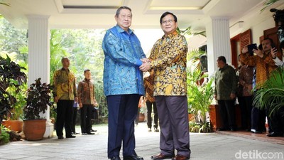 Rentetan Pertemuan Prabowo-SBY Hingga Berujung Koalisi