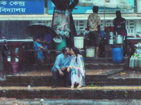 Foto jepretan Jibon Ahmed yang menjadi perdebatan