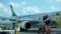 Bergeser ke Taiwan, ada maskapai Eva Air yang berhasil masuk ke peringkat tiga maskapai teraman (Shinta Angriyana/detikTravel)