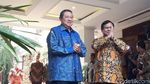 Momen Prabowo Sambut Hangat SBY di Kertanegara