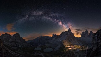 Foto Milky Way karya Carlos F Turienzo asal Spanyol. Foto: National Maritime Museum