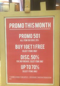 Levi's Diskon Hingga 70%, Celana Jeans Mulai dari Rp 360 Ribu