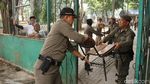 Bersih-bersih Gor Bulungan Jelang Asian Games