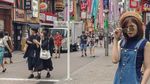 Gaya Kocak Chika Jessica kala Liburan di Jepang