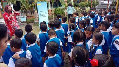 Anak TK Dilatih Mitigasi Bencana