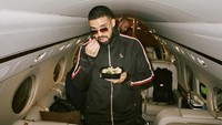 Drake menjadi selebriti ke-4 dengan bayaran termahal di dunia. Dok. Instagram/champagnepapi