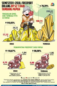 Freeport dan Kekayaan Rp 2400 T yang Kembali ke RI 