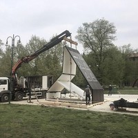 Meskipun terlihat kecil, rumah ini memiliki fasilitas lengkap. Seperti kamar mandi dengan sanitasi, dapur, tangga sampai instalasi teknis. Foto: Dok. Bored Panda/M.A.Di.