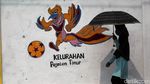 Deretan Mural-mural Lucu Khas Asian Games