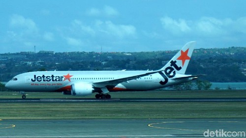 ilustrasi maskapai jetstar