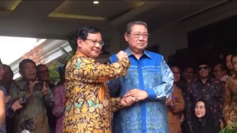 Usai Pertemuan Prabowo-SBY, Gerindra Yakin Koalisi Solid Usai Pertemuan Prabowo-SBY, Gerindra Yakin Koalisi Solid