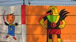 Begini Penampakan Mural Asian Games di Cawang