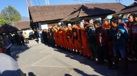 Ada ratusan pendaki yang dilaporkan masih terjebak di Gunung Rinjani usai gempa 6,4 Skala Richter mengguncang NTB. Foto: Kanavino Ahmad Rizqo/detikcom