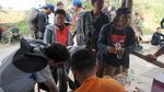 Foto: Jalur Evakuasi Pendaki yang Terjebak di Rinjani
