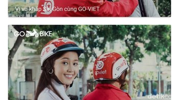 Untuk sementara ini, Go-Viet yang baru uji coba menyediakan dua layanan, yakni Go-Ride dan Go-Send. Tak lupa di halaman utamanya ini, Go-Viet menawarkan berbagai promo untuk menarik pengguna. Foto: detikINET/Agus Tri Haryanto