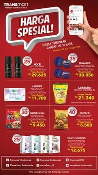 Tunjukkan Ini, Dapatkan Harga Spesial Langsung di Transmart Solo