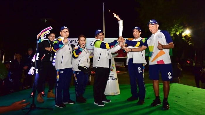 Harapan untuk Indonesia dari Kirab Obor Asian Games 2018 di Makassar