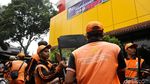 Bersih-bersih Gor Bulungan Jelang Asian Games