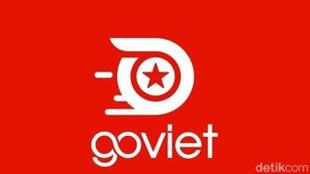 Saat pertama kali menjajal aplikasi Go-Viet, tampilan merah menyalak muncul saat membuka aplikasi tersebut. Foto: detikINET/Agus Tri Haryanto