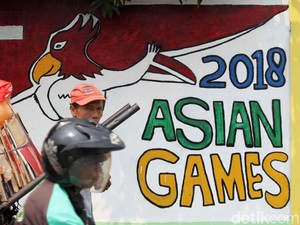 Warna-Warni Jakarta Sambut Asian Games 2018