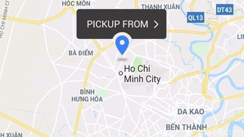 Fitur Go-Send yang ada di aplikasi Go-Viet. Dalam masa uji coba ini, Go-Viet hanya mengetesnya di Ho Chi Minh City. Foto: detikINET/Agus Tri Haryanto