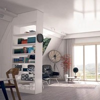 Bagian dalam rumah M.A.Di dengan desain interior yang sleek dan modern. Didominasi elemen kayu dan jendela kaca lebar agar rumah mendapatkan pencahayaan alami yang cukup. Foto: Dok. Bored Panda/M.A.Di.