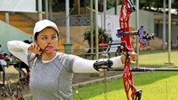 Tak tanggung-tanggung, Dellie menargetkan emas! Semoga berhasil dan mengharumkan nama Indonesia ya (delliedinda/Instagram)