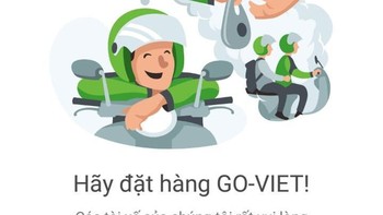 Ciri khas Go-Jek mulai tampil di aplikasi Go-Viet. Ini ditemukan saat pengguna akan memesan layanan Go-Ride. Foto: detikINET/Agus Tri Haryanto