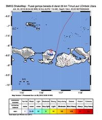 Gempa-gempa Susulan di Lombok Masih Terjadi Sejak Dini Hari Tadi