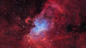 Kecantikan Nebula. Karya Marcel Drechsler dari Jerman. Foto: National Maritime Museum