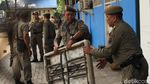 Bersih-bersih Gor Bulungan Jelang Asian Games